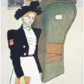 Woman Holding Book (ca. 1890–1907)