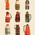 Retro Thermos Print