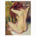 Woman Combing Her Hair No.2