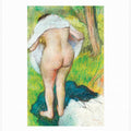 Girl Drying Herself