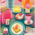 Whimsical Breakfast Scene
