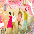 Garden Party Dance In Dawn