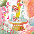 Fountain Lady In the Garden