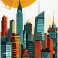 New York City Watercolor Digital Painting (3)