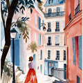 Paris Watercolor Digital Painting (3)