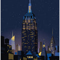 NYC Manhathan by night
