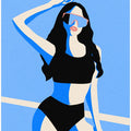 Blue Sport Girl