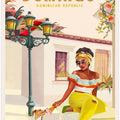 Santo Domingo Dominican Republic Woman & Dog