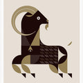 Golden Animals - Kri Kri Goat (White)