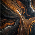 Golden Tones In Dark Stone