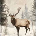 Elk Winter Nostalgia