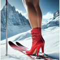 Ski Glamour High Heels