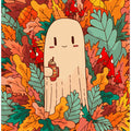 A ghost and coffee