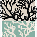 Coral Silhouettes