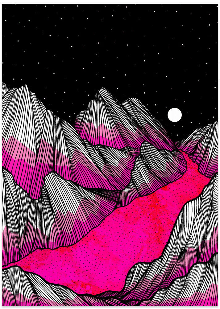 Pink river