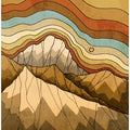 Copper rocks and hills