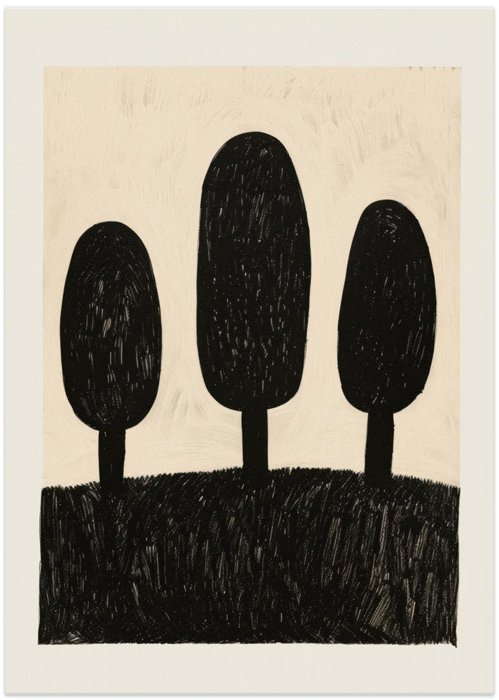 Three Silent Shadows