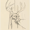 Étude Cerf (stag) No.2