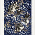 Carp In Waves During Meij Period