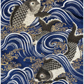 Carp In Waves During Meij Period