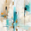 Echoes of Aqua and Gold