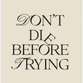 Before Trying