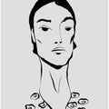 Bold Lines, Quiet Gaze