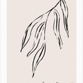 Graceful Leaf Sketch