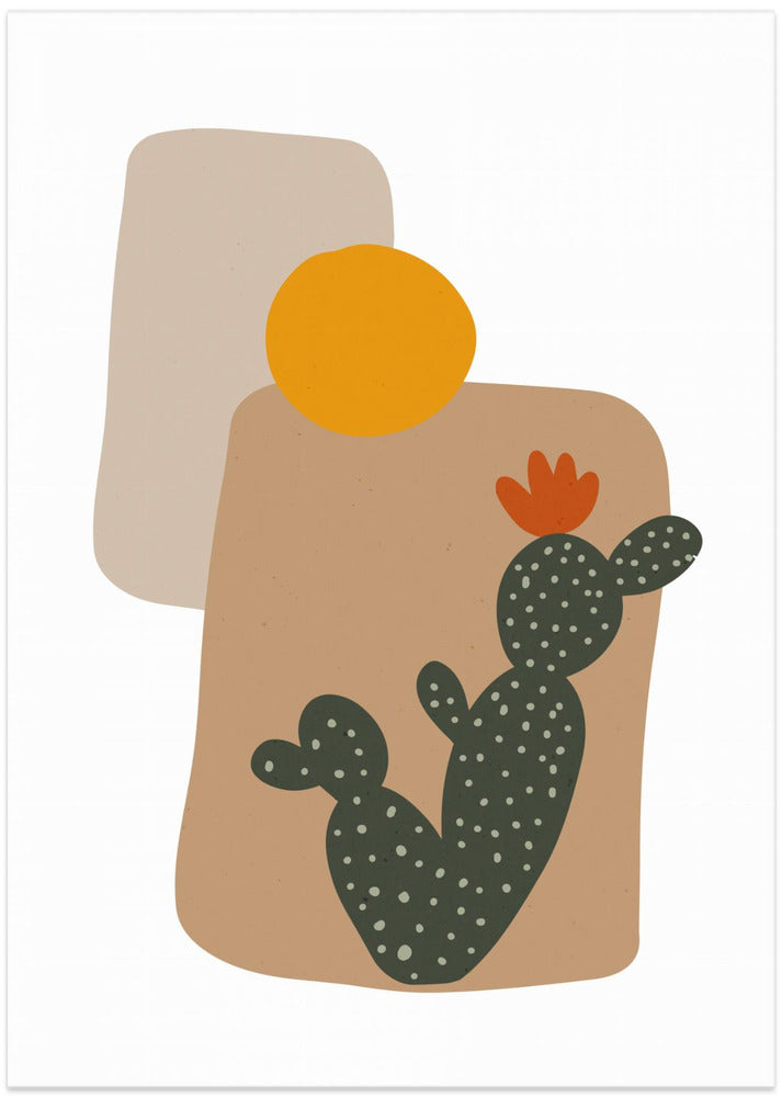 Sunlit Cactus Dream