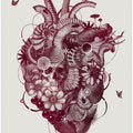 Heart - black and white