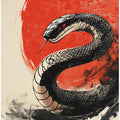 Snake With the Red Hot Sun