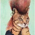 Stylish Tabby Cat