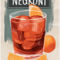 Vibrant Negroni Cocktail