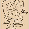 Flowing Leaf Lines
