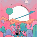 Whimsical Space Scene
