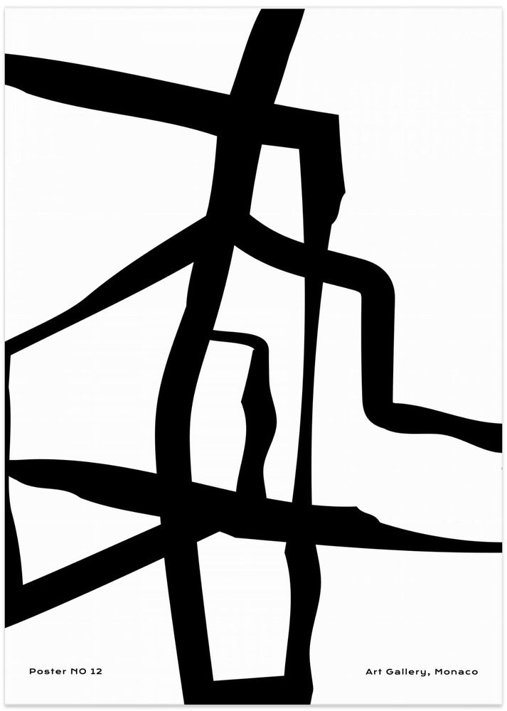 Black Line Maze