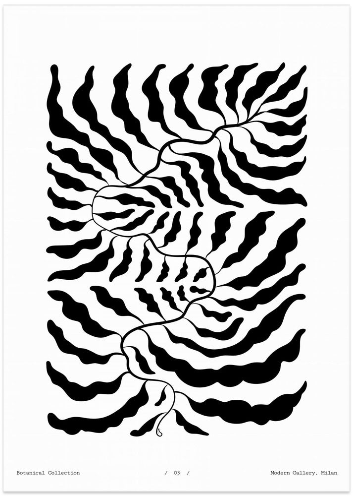 Flowing Fern Waves