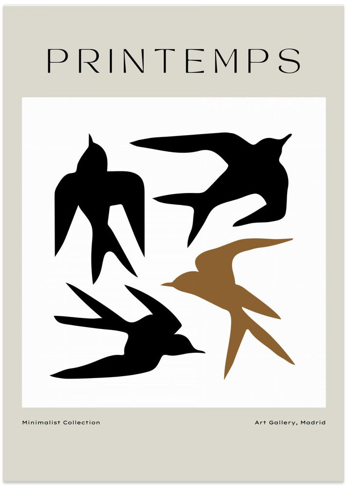 Silhouetted Flight