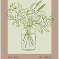 Vase Sketch Blooms