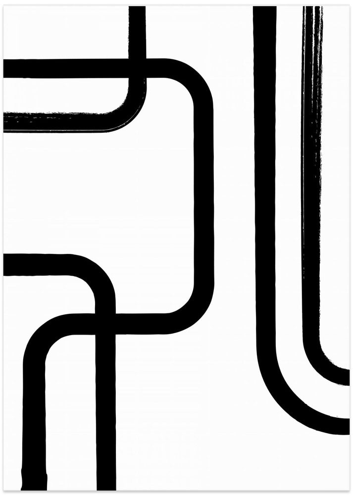 Curved Lines Maze