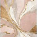 Golden Petal Swirl