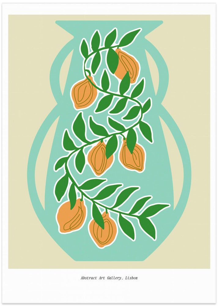 Peach Vase Harmony