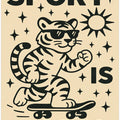 Skating Tiger Vibes