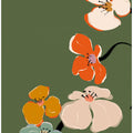 Blossoms on Green