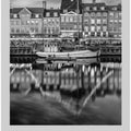 Copenhagen With Reflections In The Water