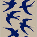 Blue Swallow Flight