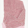 Striped geometric shape