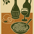 Italian Feast Scene