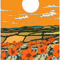Poppy View At Dusk