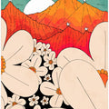 Summer Floral Mountains